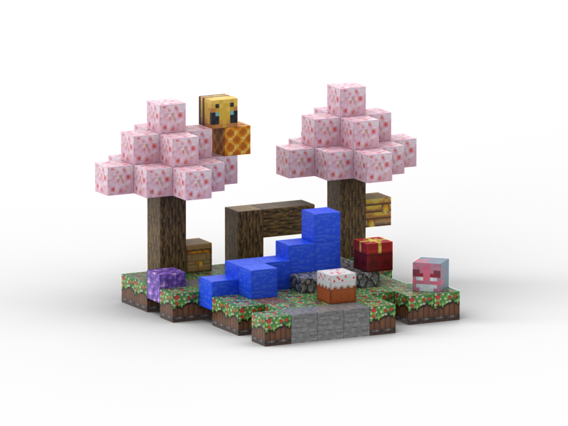 Kirschblüten-Party – Magnetische Sakura-Event-Szene