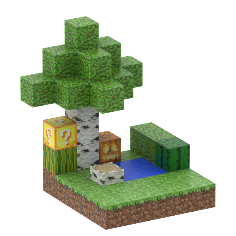 Mini-Wald – Magnetisches Natur-Bau-Element
