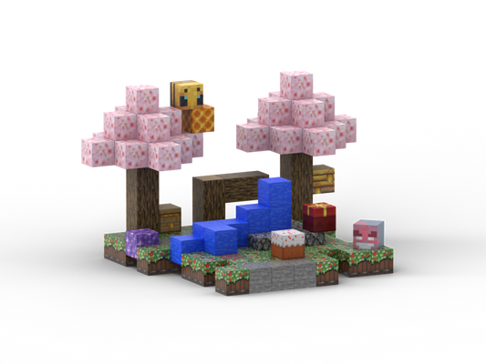 Kirschblüten-Party – Magnetische Sakura-Event-Szene