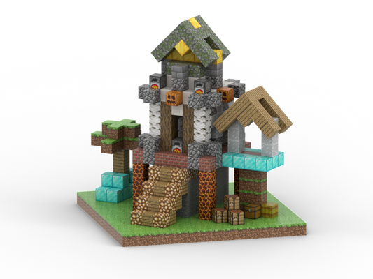 Abenteuer-Baumhauslager – Magnetische Entdecker-Szene