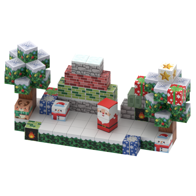 Weihnachten – Magnetische Winter- & Festtags-Szene