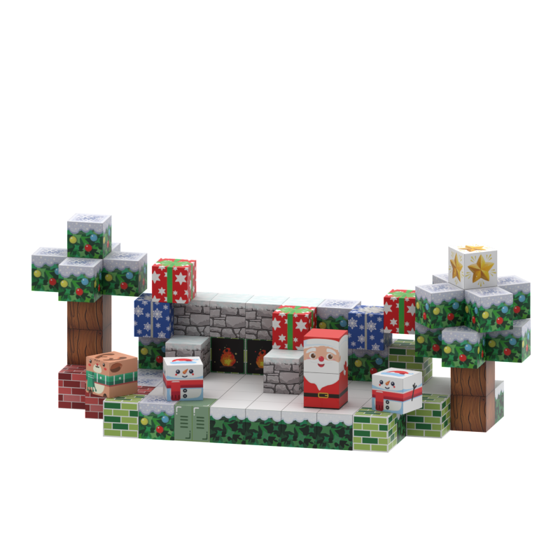 Weihnachten – Magnetische Winter- & Festtags-Szene