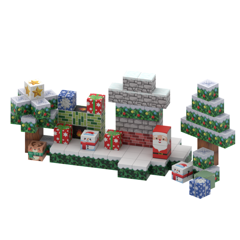 Weihnachten – Magnetische Winter- & Festtags-Szene